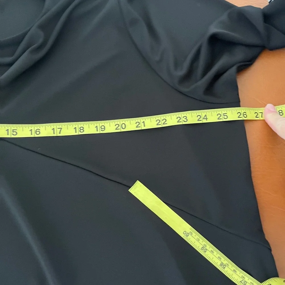 Talbots black tunic
